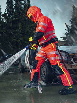 fabricante de ropa de agua para bomberos