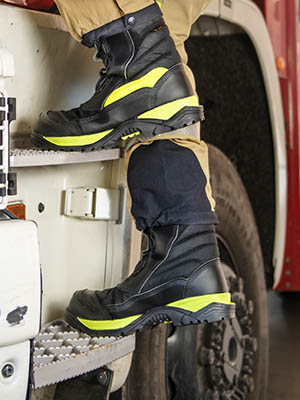 fabricante de calzado de bomberos